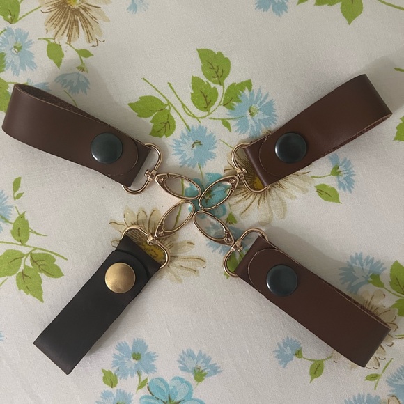 Handmade Genuine Leather Keychains - Picture 5 of 5